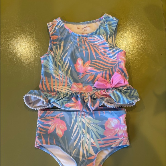 Tommy Bahama Toddler Girls 2 Piece Bathing Suit - Picture 1 of 3